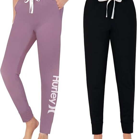 Brand New with Tags Soft and Cozy 2 pair of pajama pants HURLEY - Picture 1 of 5